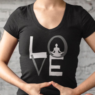 T-shirt Aimer Méditation Yoga Santé holistique Vie naturel