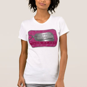 T-shirt Aimer mon amie de l'Armée de l'Air de héros