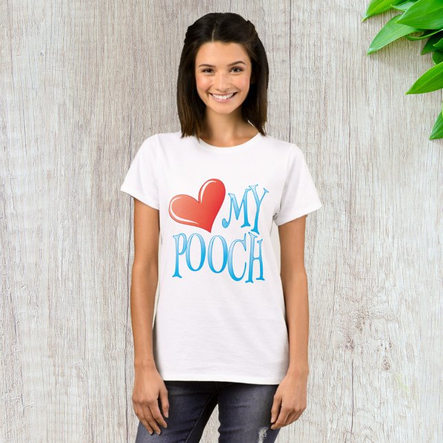 T-shirt Aimer Mon Pooch (Créateur téléchargé)