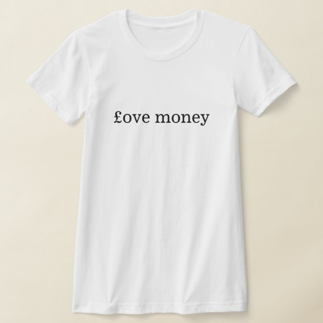 T-shirt Aimer Money (Poser)
