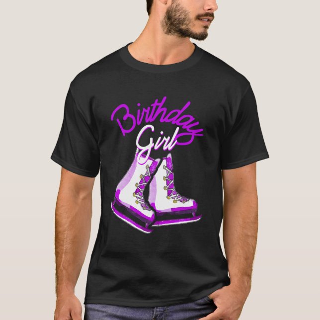 T-shirt Aimer Patinage sur glace Aimer Pie sur glace (Devant)