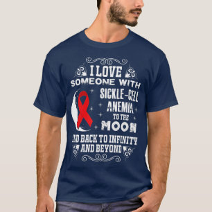 T-shirt Aimer quelqu'un- Ruban de sensibilisation à l'aném