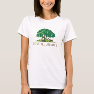 T-shirt aimer tous les animaux