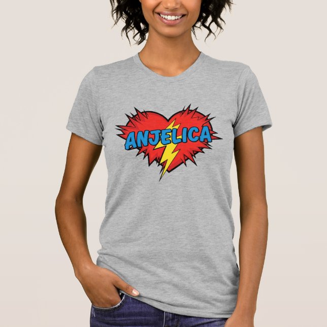 T-shirt Aimez Anjelica (Devant)