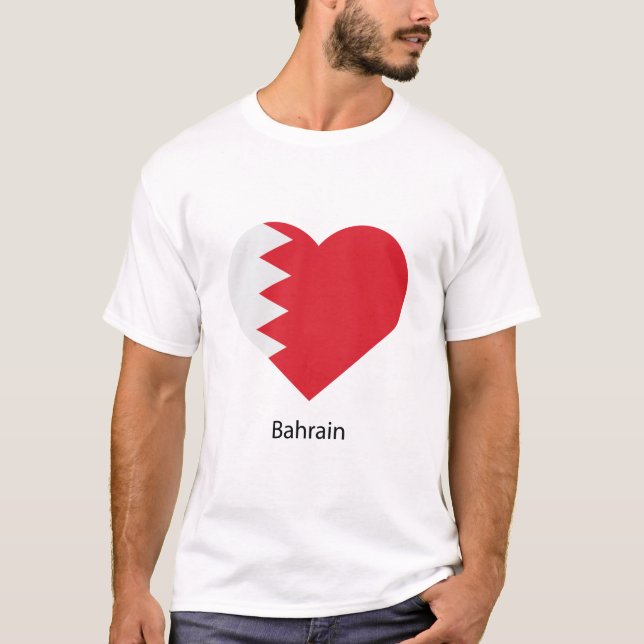 T-shirt Aimez Bahreïn (Devant)