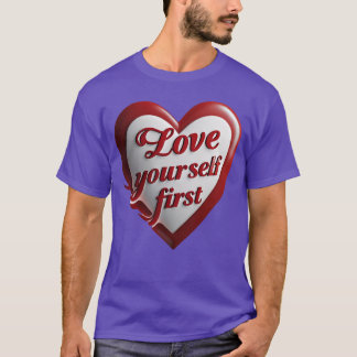 T-shirt Aimez d'abord l'amour du SLove garçon