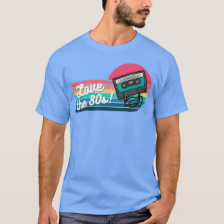 T-shirt Aimez la famille des années 80