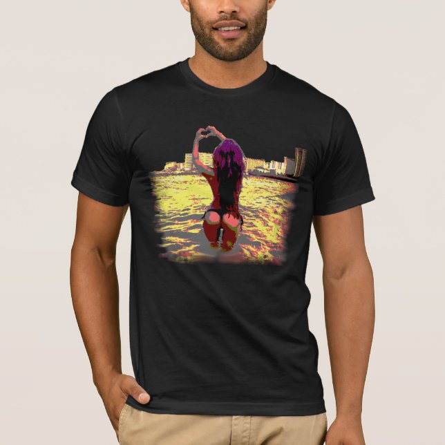 T-SHIRT AIMEZ LA MER (Devant)