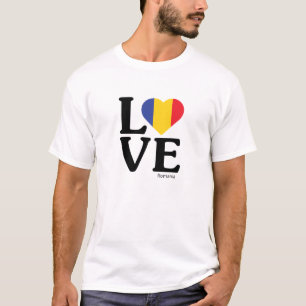 T-shirt Aimez la Roumanie