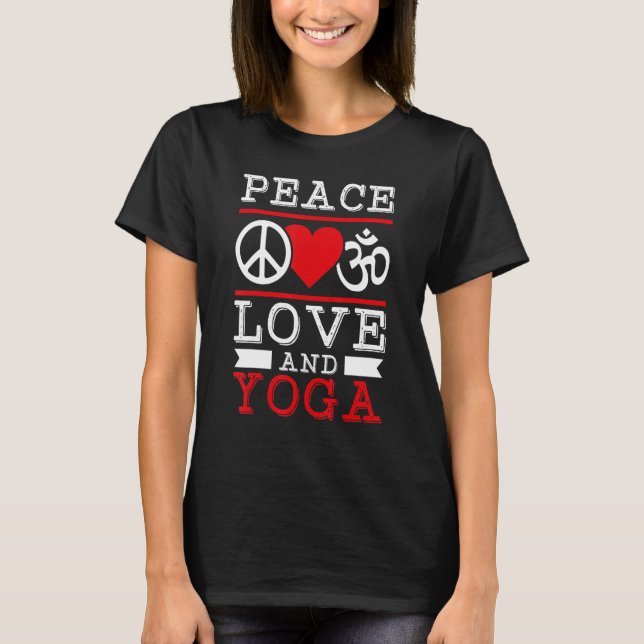 T-shirt Aimez le Yoga (Devant)