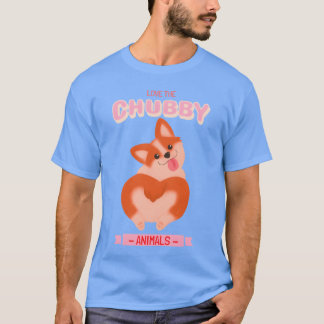T-shirt Aimez les Animaux Joufflus 12 ami