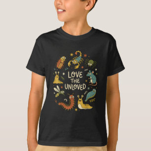 T-shirt Aimez les insectes mignons non aimés Citation drôl
