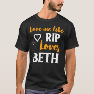 T-shirt Aimez-Moi Comme Rip Aime Beth Yellowstone Classic 