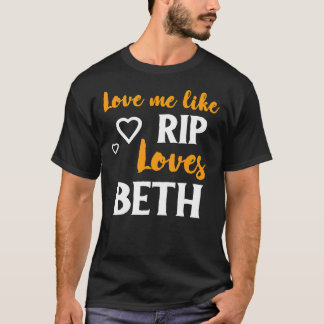T-shirt Aimez-Moi Comme Rip Aime Beth Yellowstone Classic