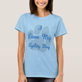 T-shirt Aimez mon chien (d'agilité)