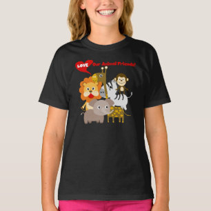 T-shirt Aimez nos amis animaux