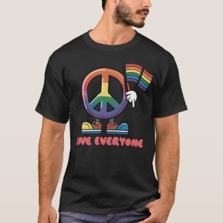 T-shirt Aimez tout le monde famille