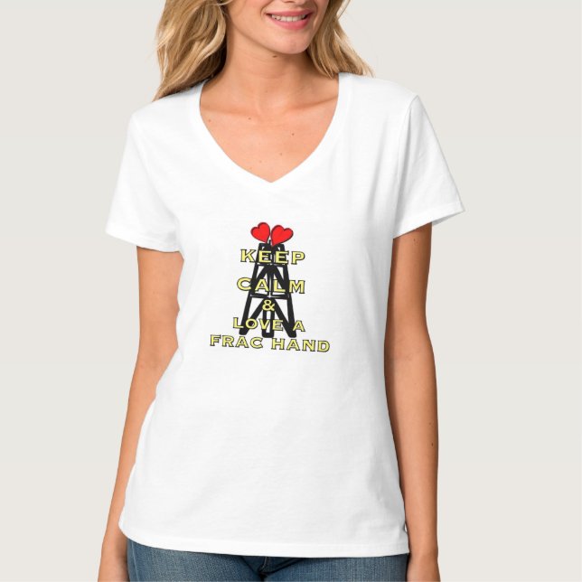 T-shirt Aimez une main de Frac (Devant)