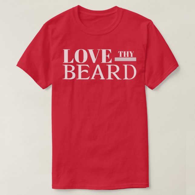 T-shirt Aimez Votre Barbe (Design devant)