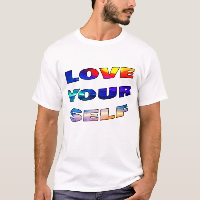 T-shirt Aimez votre moi - (Devant)