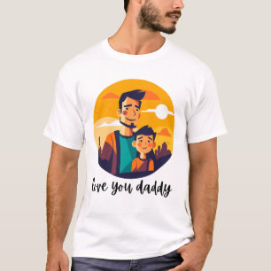 T-shirt Aimez votre père - Fête des pères
