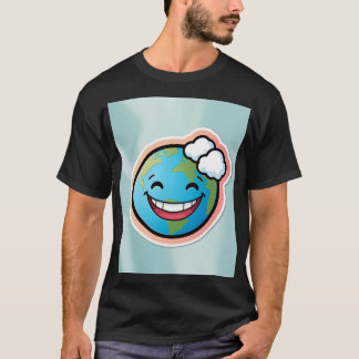 T-shirt Aimez votre planète : souriez avec la Terre