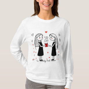 T-shirt Aimez votre soeur