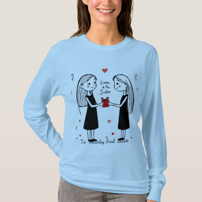 T-shirt Aimez votre soeur (Devant)