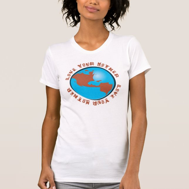 T-shirt Aimez votre Terre T (Devant)