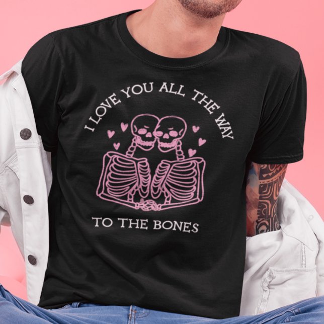 T-shirt Aimez-vous aux os (Créateur téléchargé)