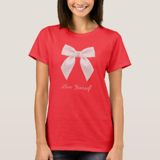 T-shirt Aimez-vous Coquette Nœud Mignon Pastel Féminin Ri