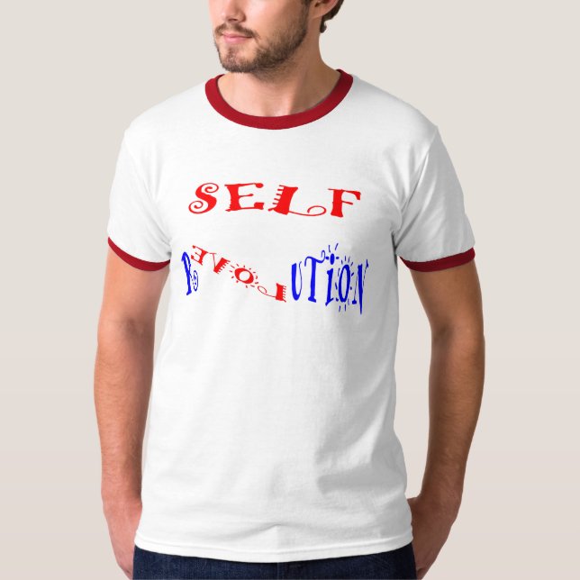 T-shirt Aimez-vous d'abord, le reste suivra. (Devant)