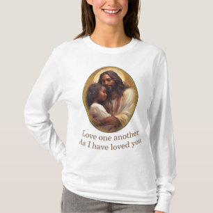 T-shirt Aimez-vous les uns les autres chrétien
