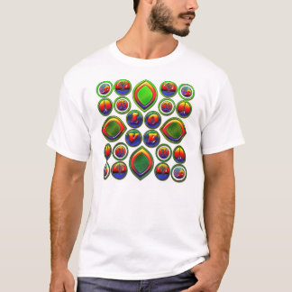 T-shirt Aimez… Yin-Yang, OM, paix, arbres