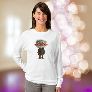 T-shirt Aîné Noël Elfe Tee femme