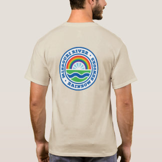 T-shirt Aînés arc-en-ciel de la rivière Missouri 2L avec l