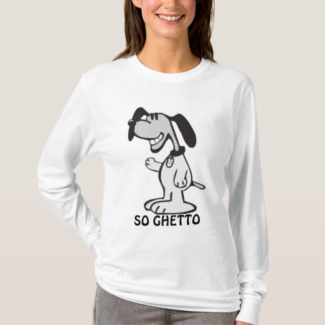 T-SHIRT AINSI GHETTO (Devant)