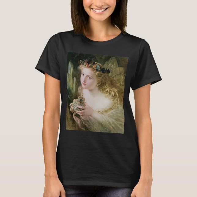T-shirt Ainsi Votre Fée est Faite des Choses les Plus Bell (Devant)