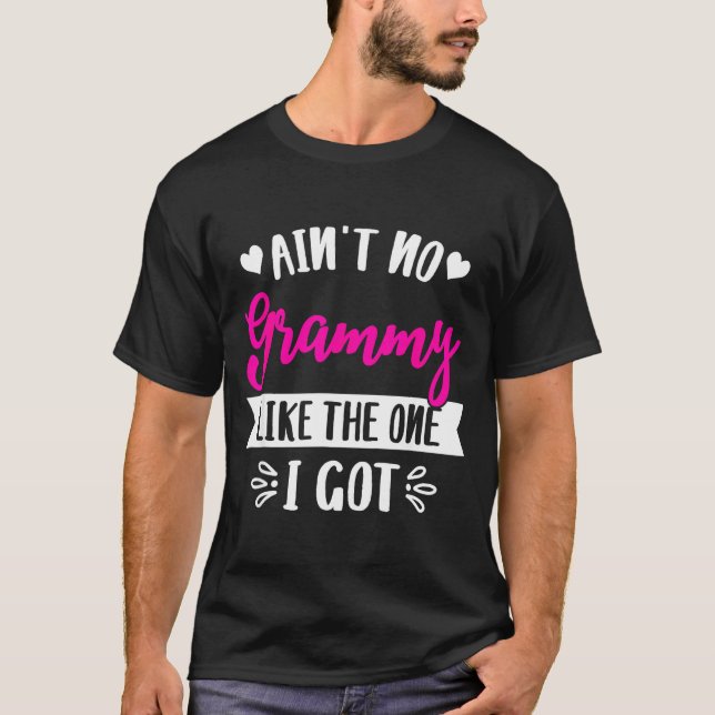 T-shirt Ain't No Grammy Like The One I Got Family Reunion  (Devant)