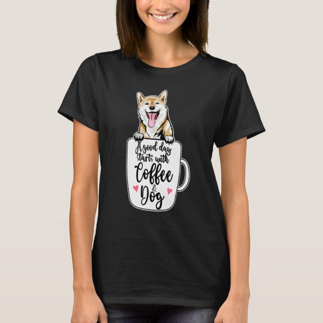 T-shirt Ainu Dog Hokkaido Dog Coffee Mug Dog   (Devant)