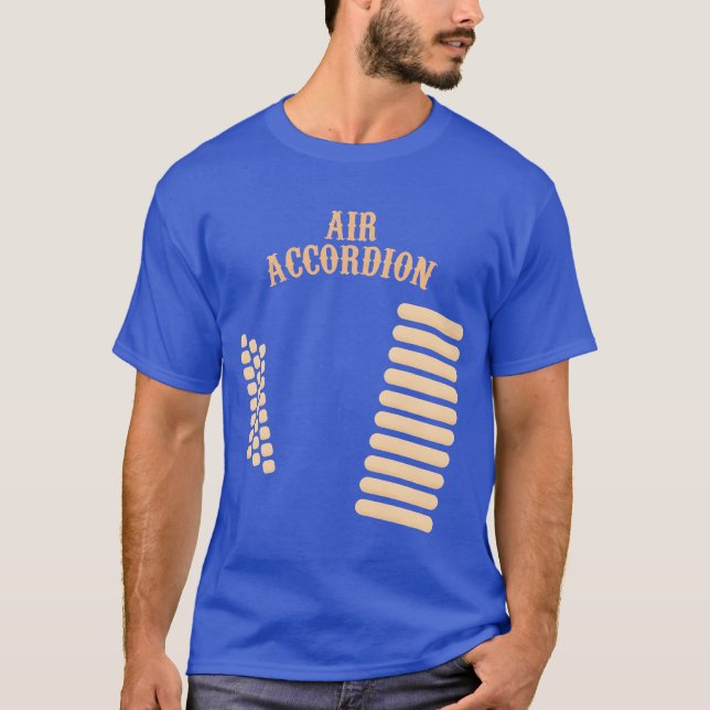 T-shirt AIR Accordion Musical Instrument Band family (Devant)