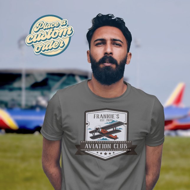 T-shirt Air Aviavion Club (Créateur téléchargé)