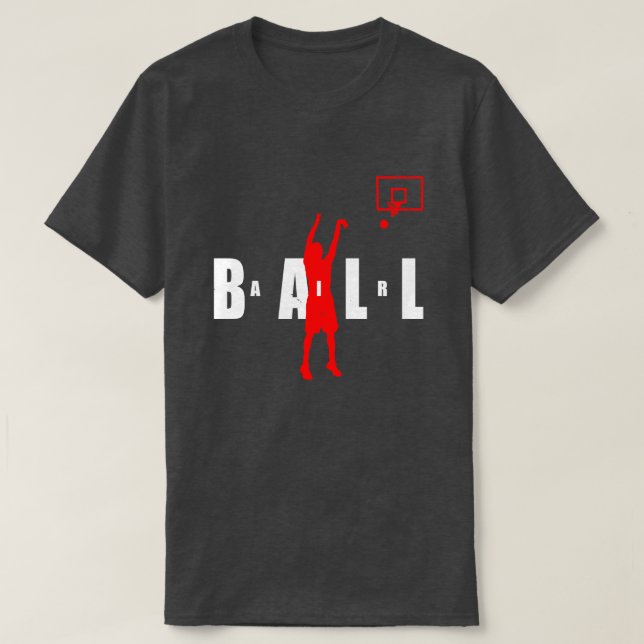 T-shirt Air Ball Funny Sports Basketball Mème Pour Basketb (Design devant)