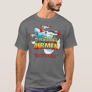 T-shirt Air Corp Tuskegee Airmen Redtails 3AC X