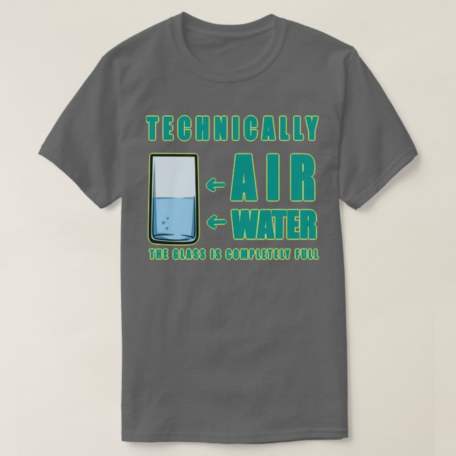 T-shirt Air et eau (Design devant)