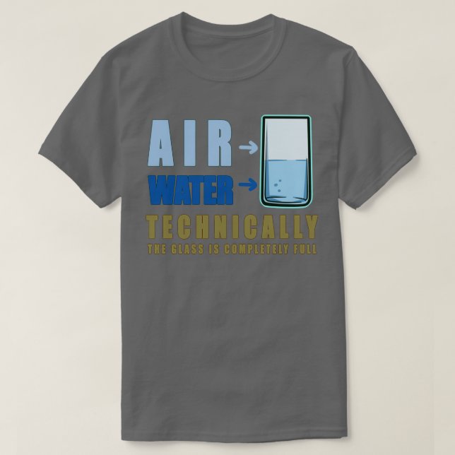 T-shirt Air et eau 3 (Design devant)