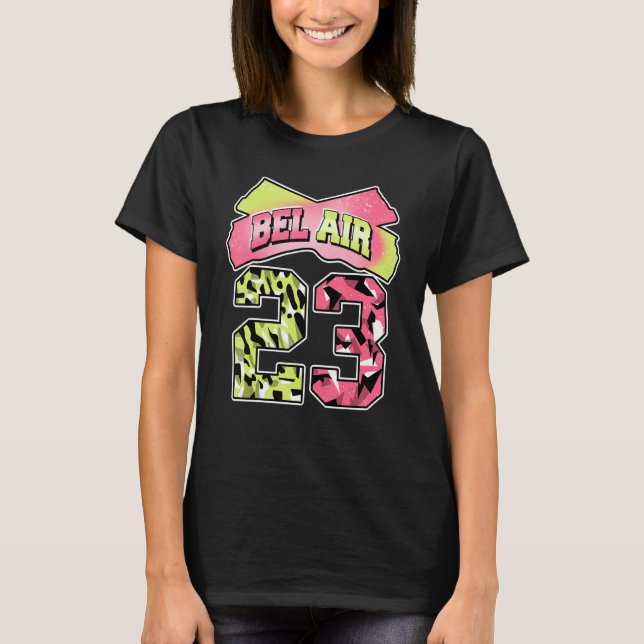T-shirt Air frais Numéro 23 Venom citron 4s Correspondant (Devant)