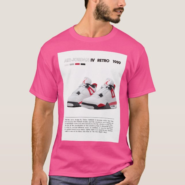 T-shirt Air Jordan Iv Retro 1989 (Devant)