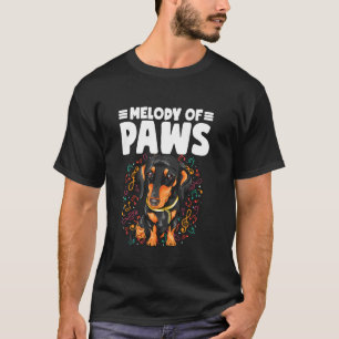 T-shirt Air-Magnifique Musicien Animaux Drôles Chien