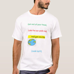T-shirt Air pods World